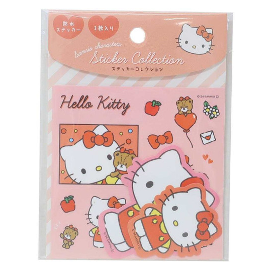 Sanrio Japan Vinyl Sticker Set Hello Kitty