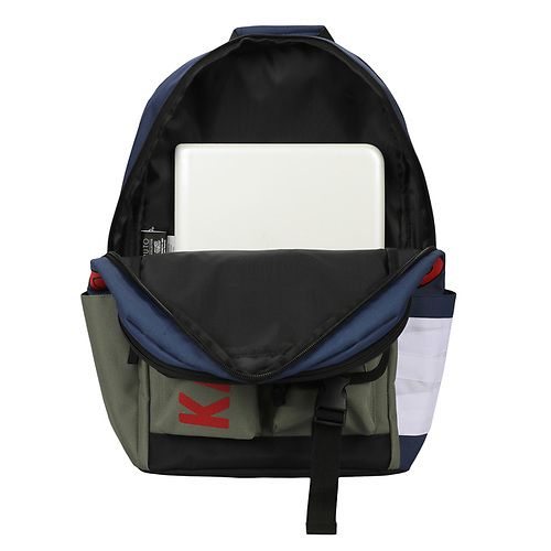 NARUTO Kakashi Hatake Metal Badge Backpack