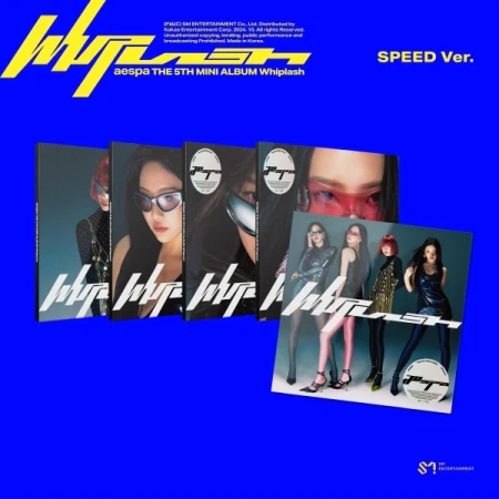 新品未開封aespa Mini Album Whiplash LP aespa Whiplash 5th Mini Album LP Viniyl Version with