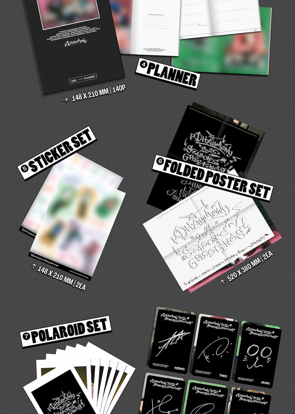 2025 SEASON'S GREETINGS - P1HARMONY