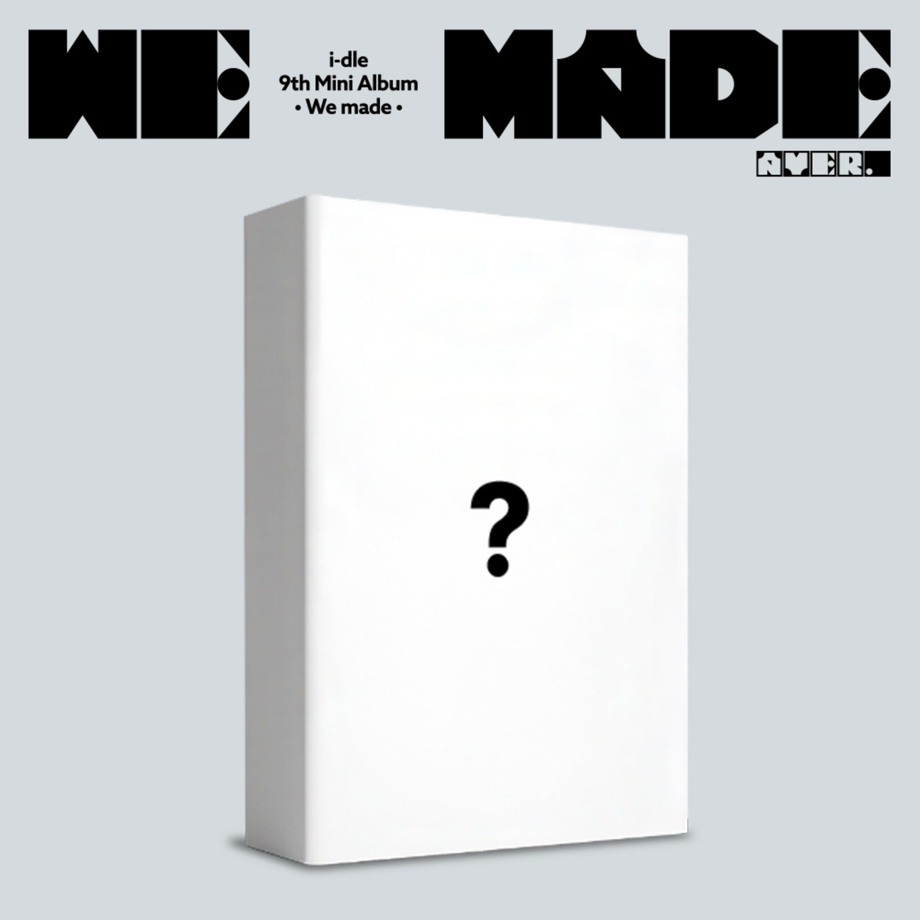 PRE-ORDER] i-dle 9th MINI ALBUM [We Made/A Ver.] – Kawaii Alley