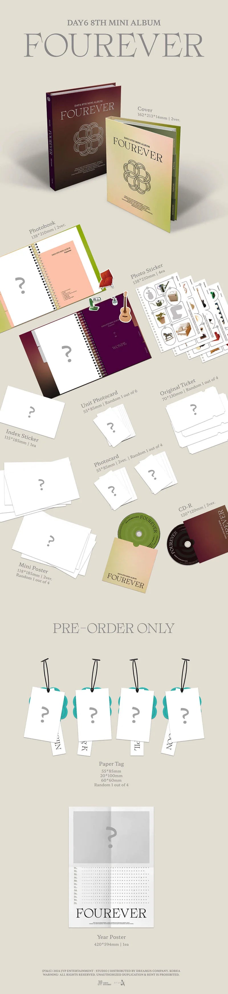 DAY6 - FOUREVER (STANDARD VER.)