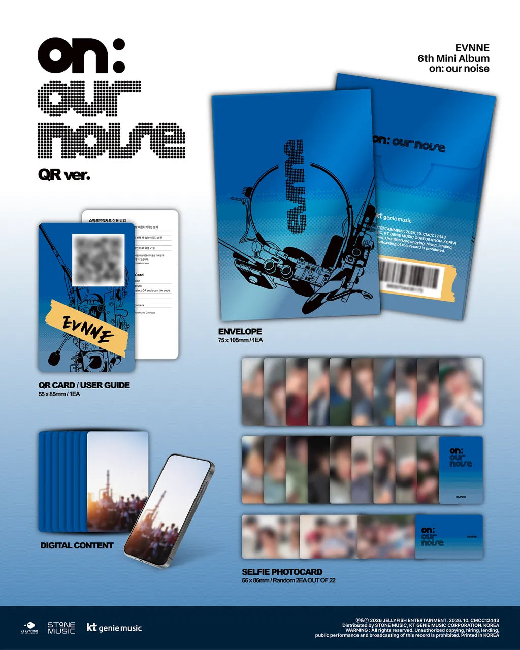 EVNNE on our noise QR version contents