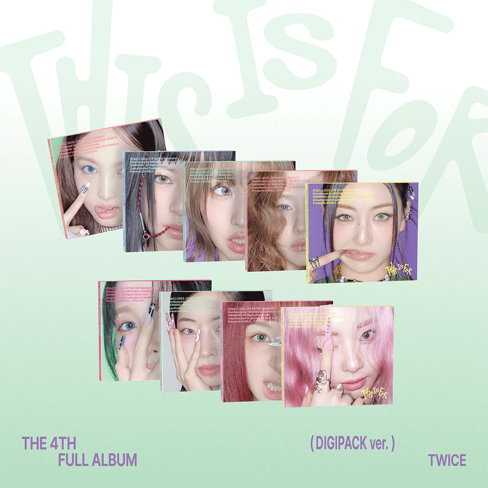 TWICE 4TH REGULAR ALBUM [THIS IS FOR/DIGIPACK VER.] – Kawaii Alley