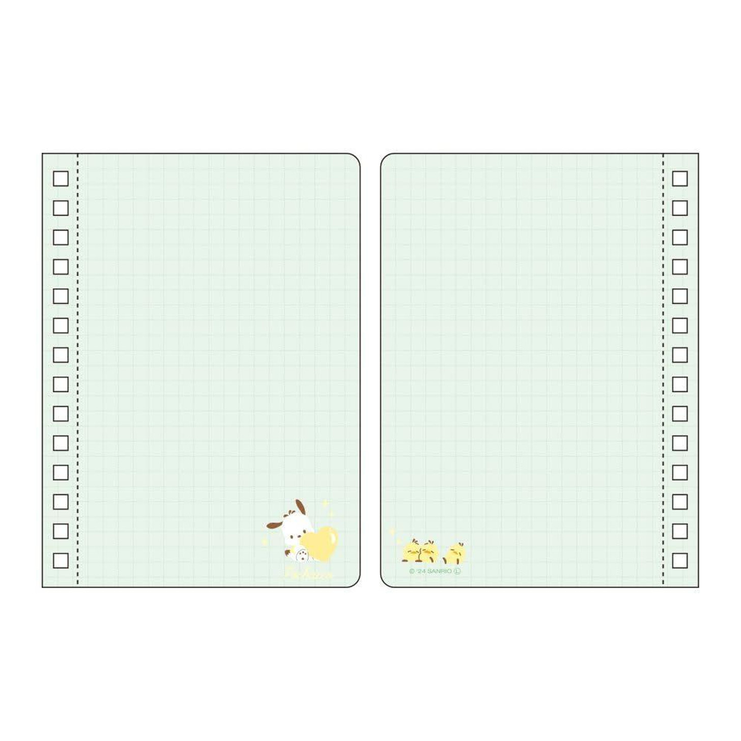 Sanrio Japan Pochacco A6 Ring Note Book