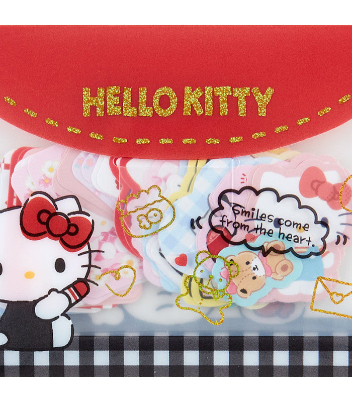 Sanrio Japan Hello Kitty Sticker & Case Set