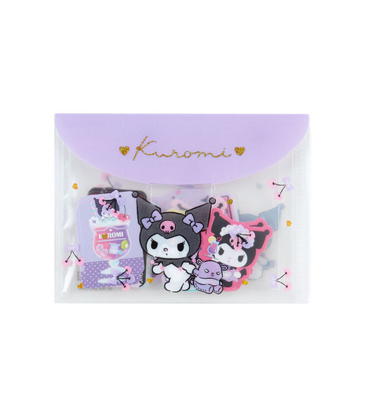 Sanrio Japan Kuromi Sticker & Case Set