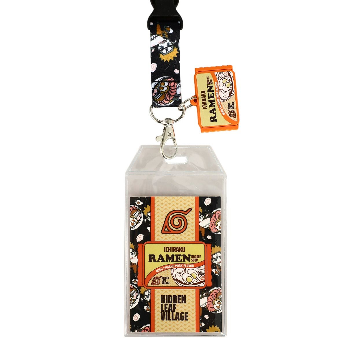 Naruto Orange Ramen Lanyard