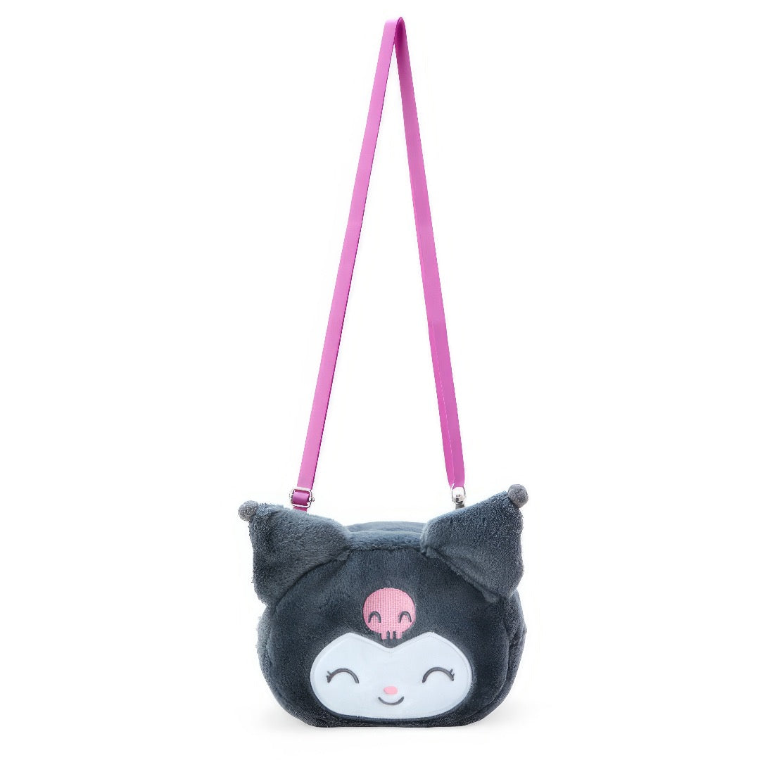 Kuromi Lunch Box, Grey & Pink, Sanrio, Kawaii Japan