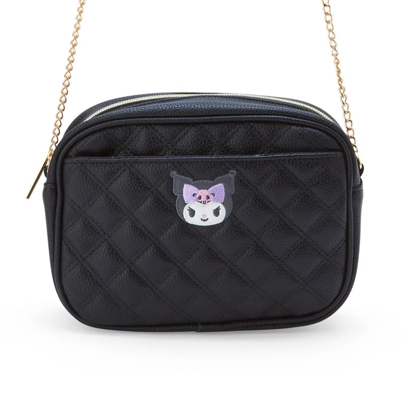 Sanrio Japan Kuromi Quilted Shoulder Bag