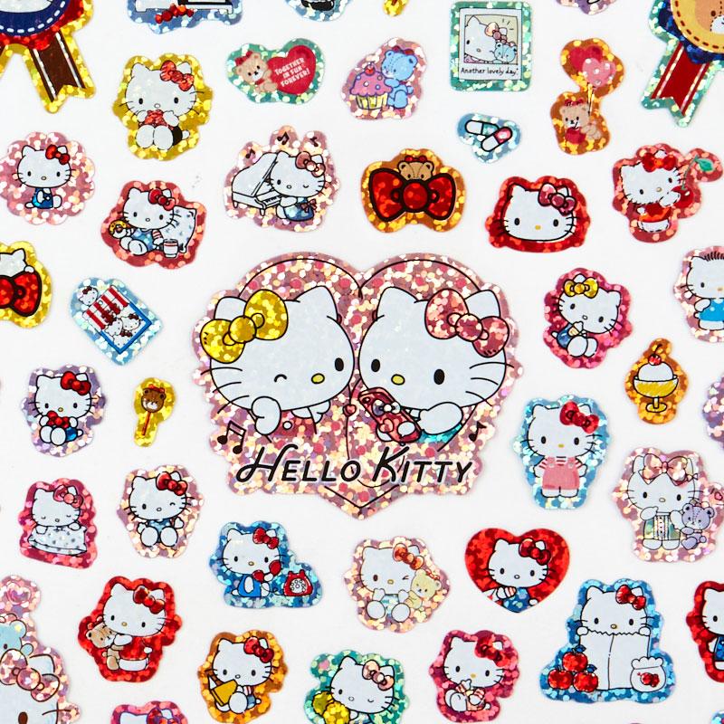 Hello Kitty Sanrio Japan 100 Sticker Sheet