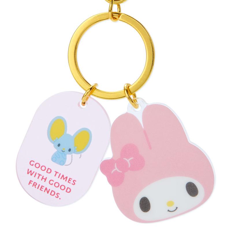 Sanrio Japan Acrylic Face My Melody Keychain