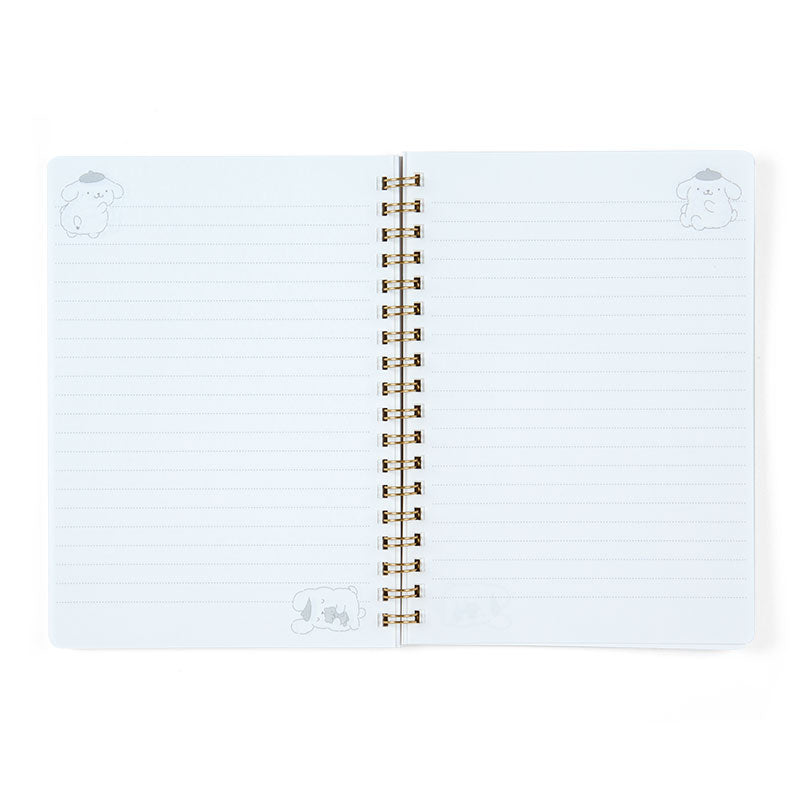Sanrio Japan Pompompurin B6 Ring Notebook