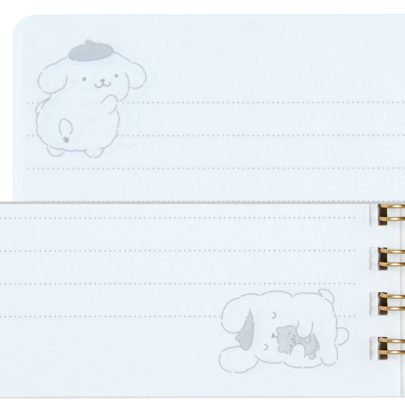 Sanrio Japan Pompompurin B6 Ring Notebook