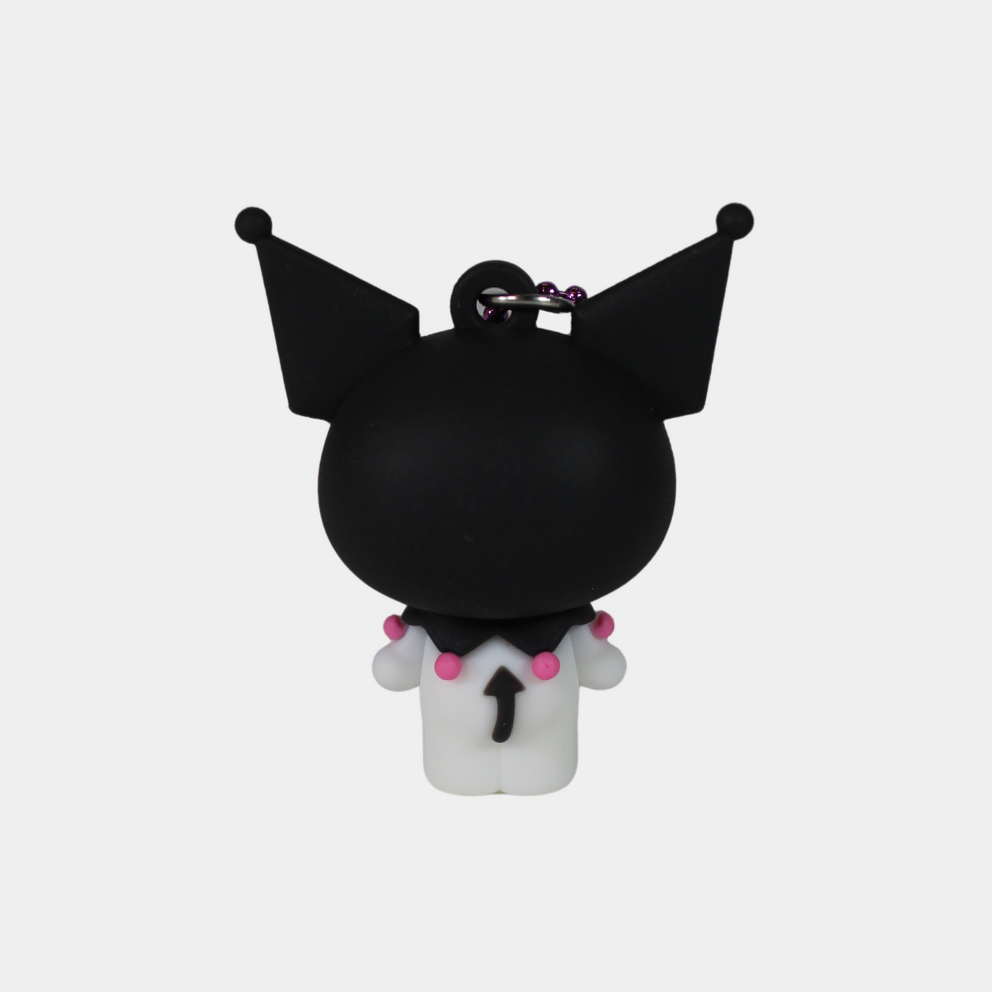 Kuromi PVC Mascot Keychain