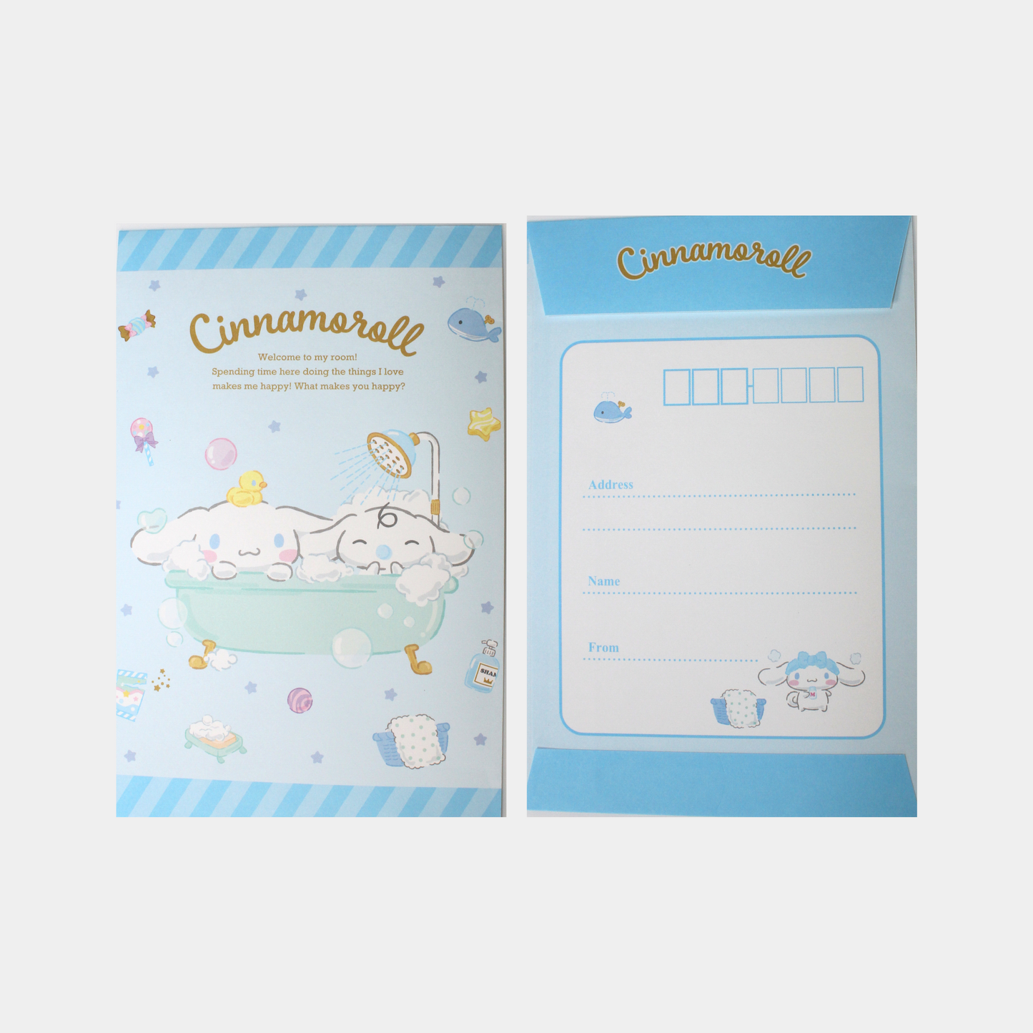 Cinnamoroll Letter Set