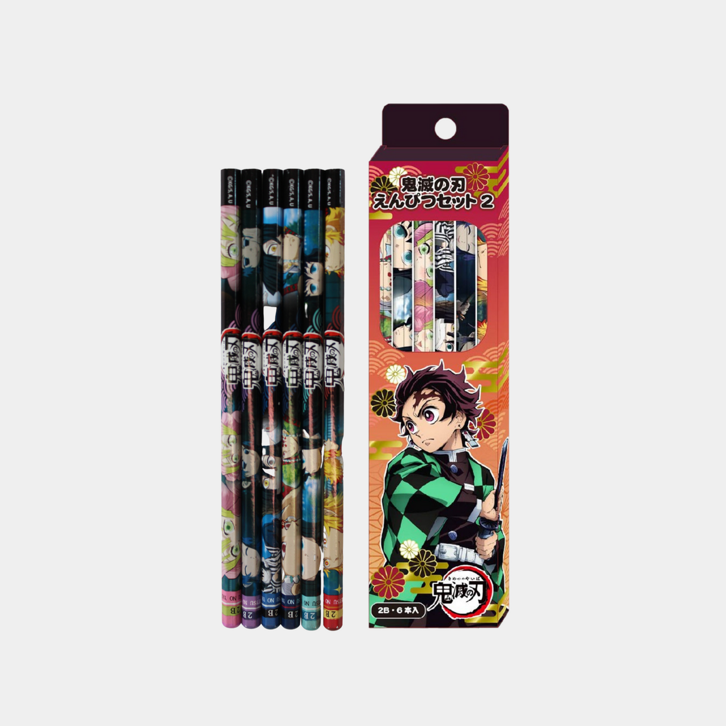 Demon Slayer Pencil Set