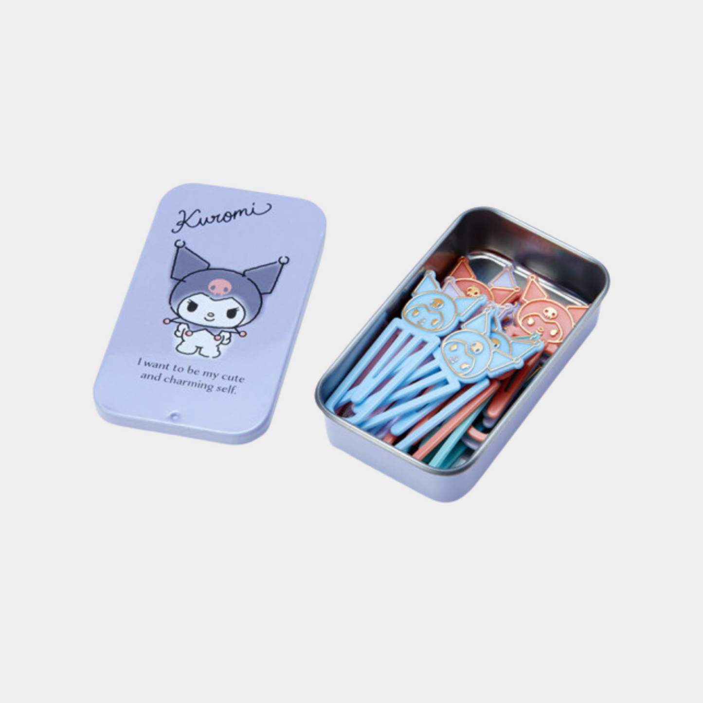 Kuromi Paper Clips Set