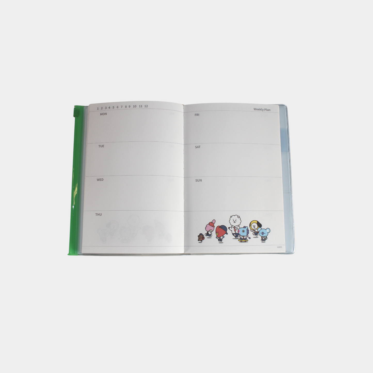 BT21 PVC COVER PLANNER