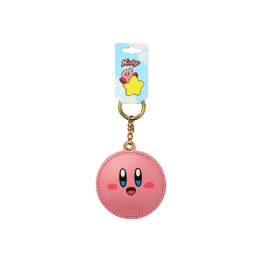 Kirby Face 2D Puff Keychain