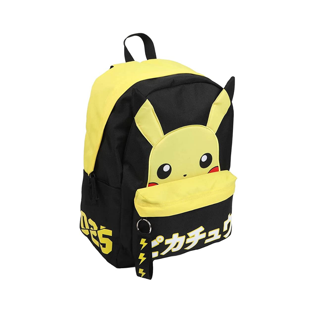 Pokemon Pikachu Black&Yellow Backpack
