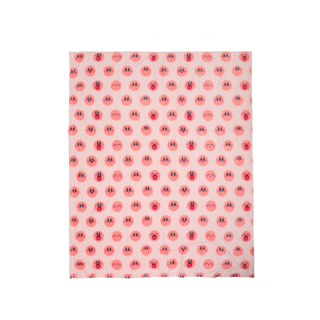 Kirby Collage Throw Blanket