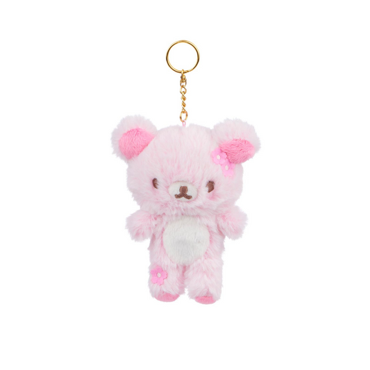 Rilakkuma Cherry Blossom Plush Keychain