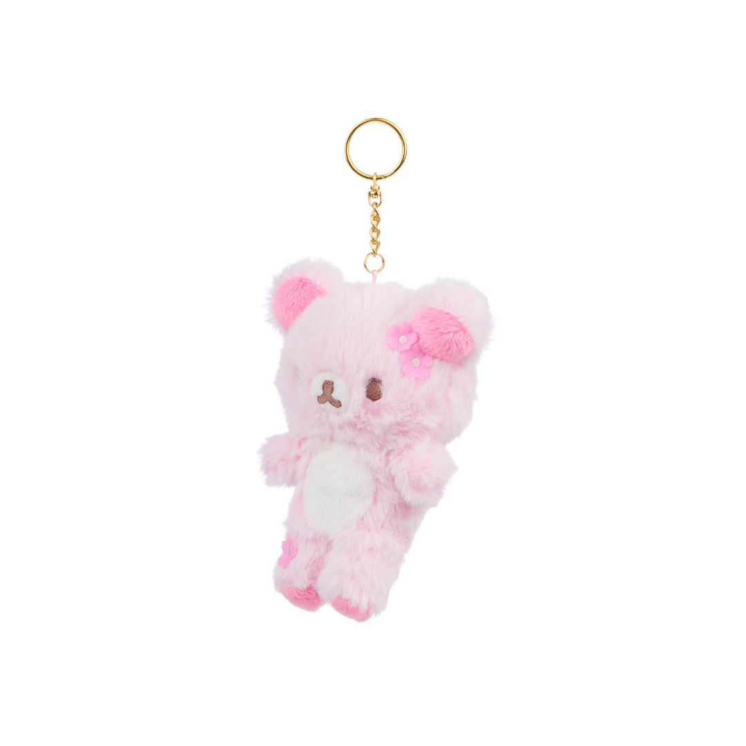 Rilakkuma Cherry Blossom Plush Keychain