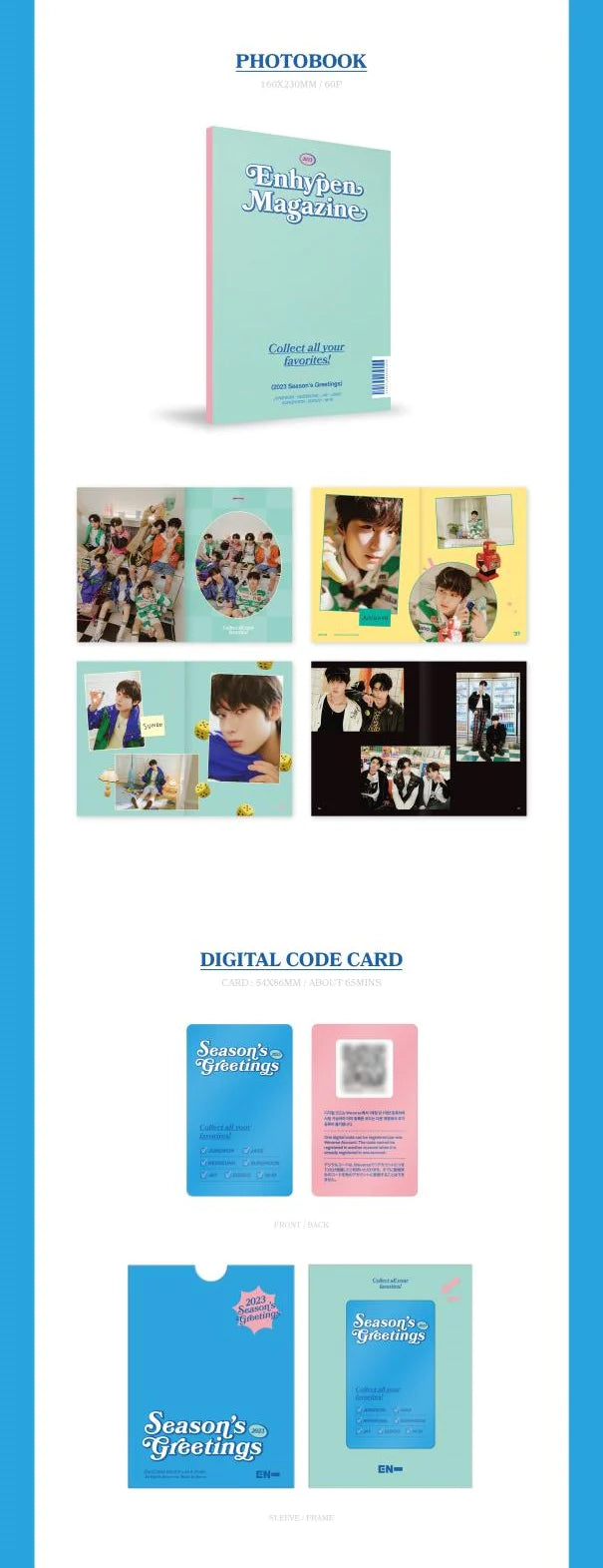 ENHYPEN 2023 SEASON’S GREETINGS