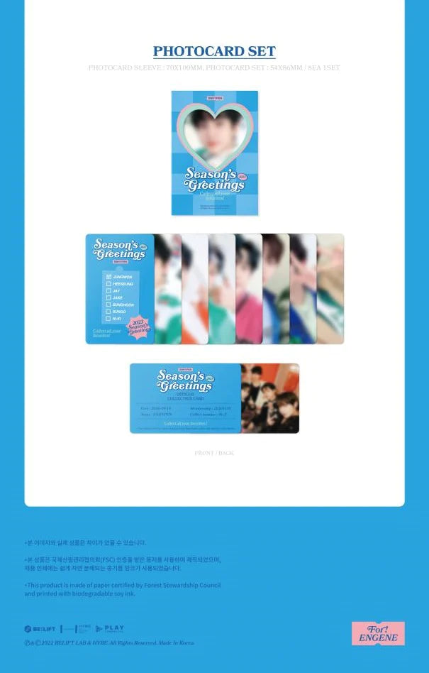 ENHYPEN 2023 SEASON’S GREETINGS