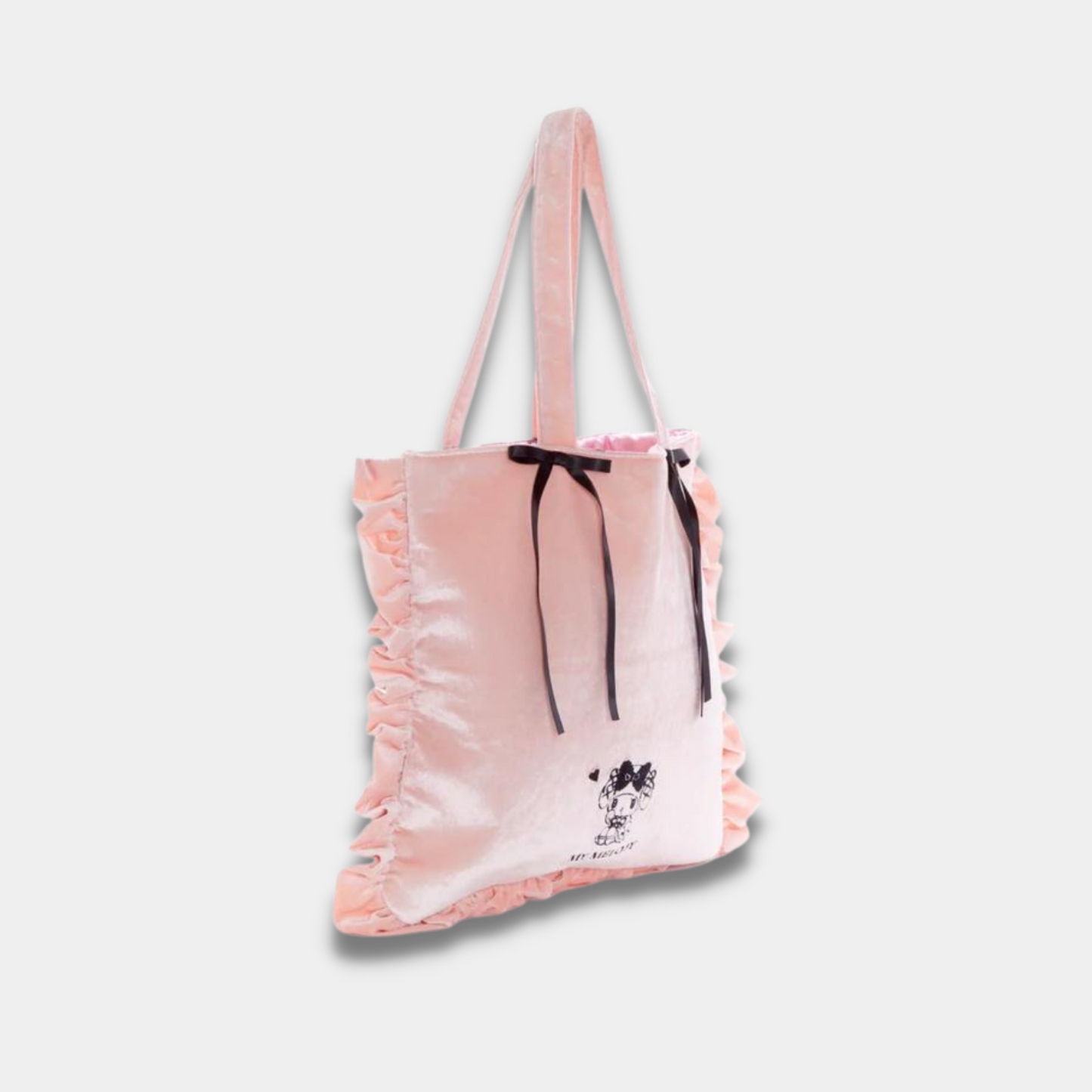 My Melody Velvet Tote Bag