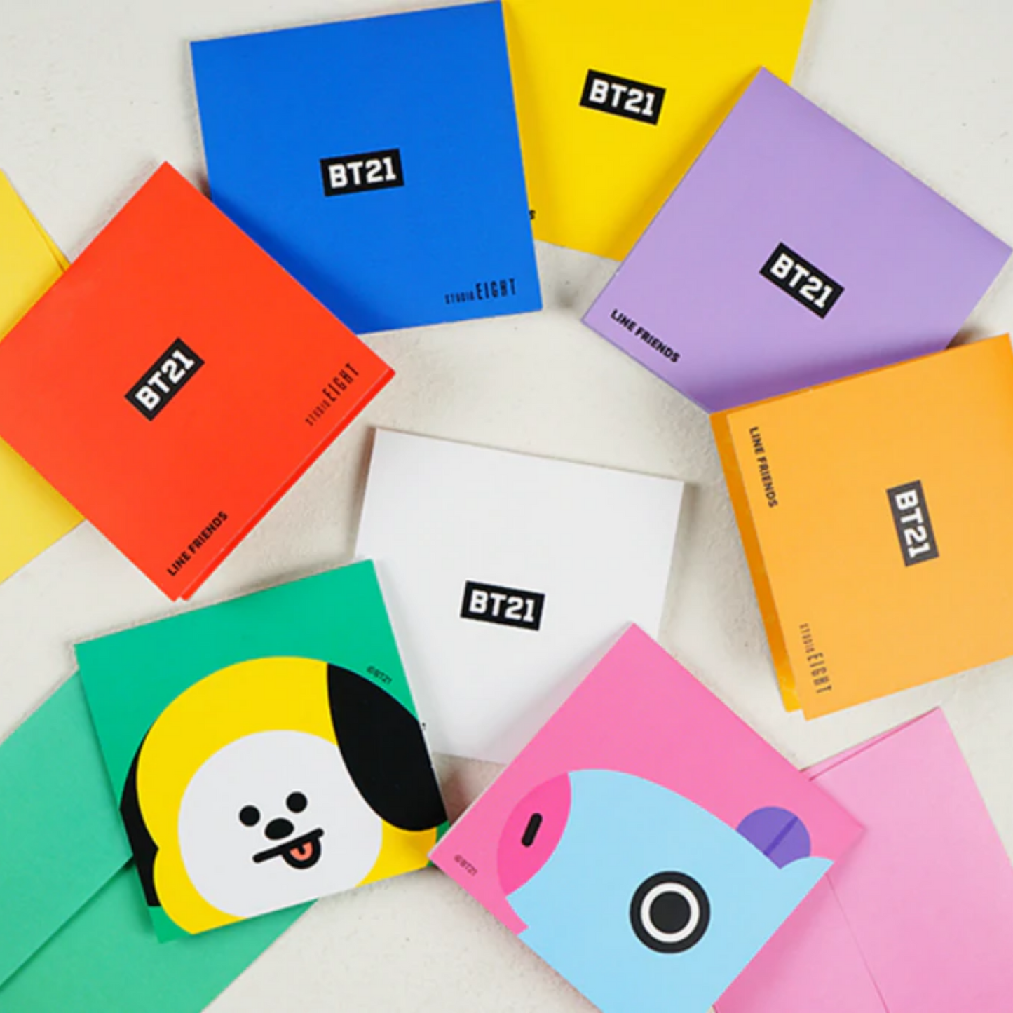 BT21 Pop Up Card