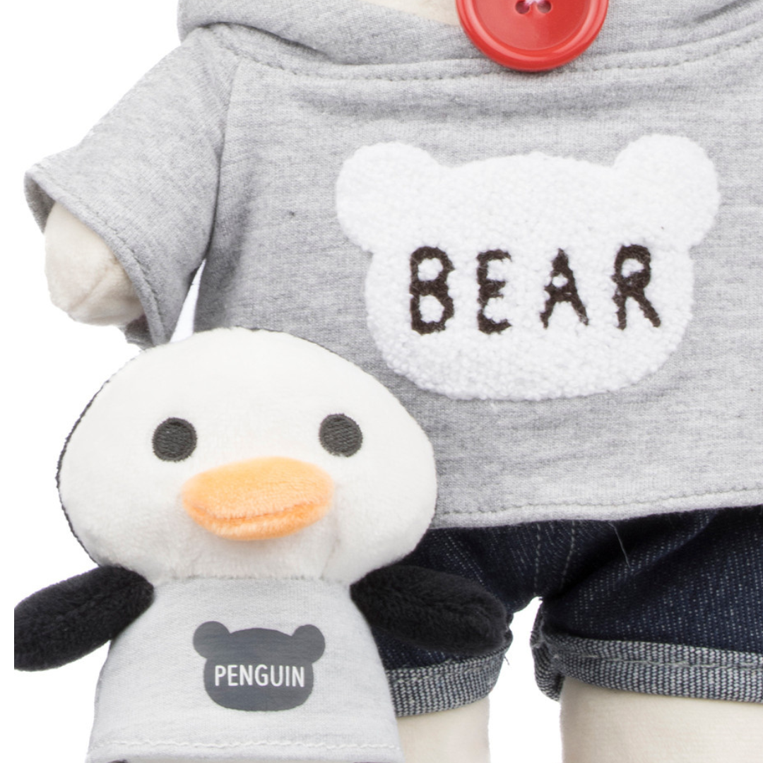 Korilakkuma Bear Hoodie Plush