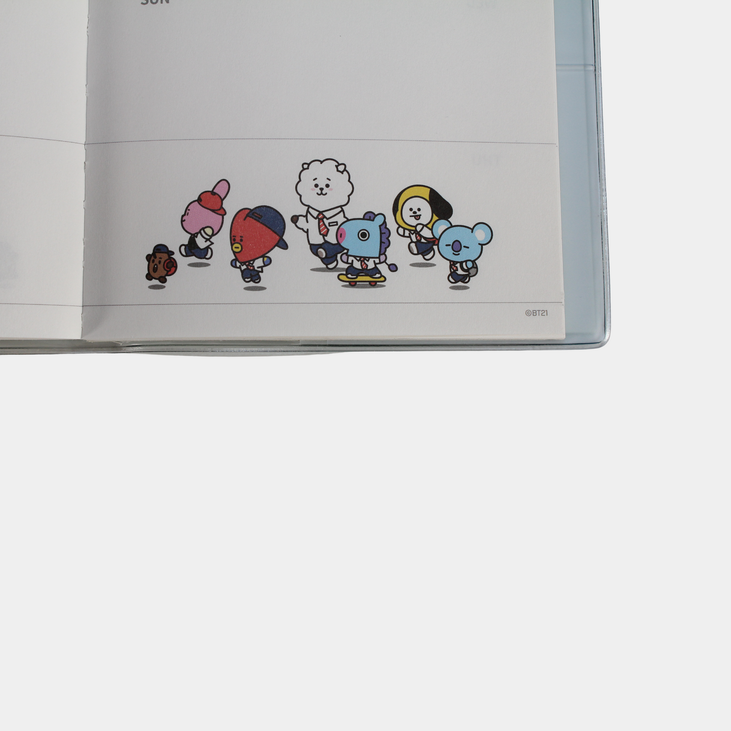 BT21 PVC COVER PLANNER