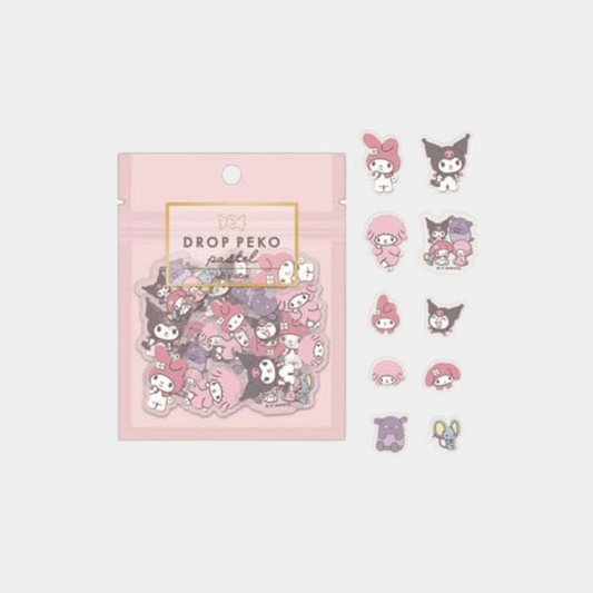 My Melody & Kuromi Drop Peko Stickers