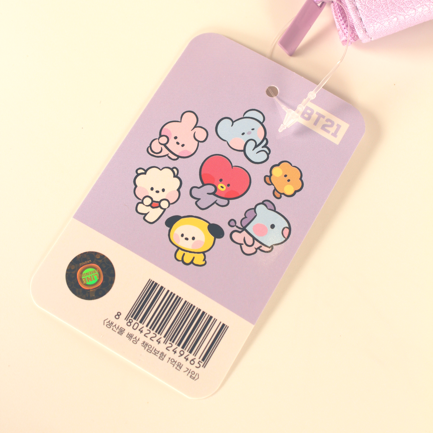 BT21 Minini Triangle Pouch with Keyring