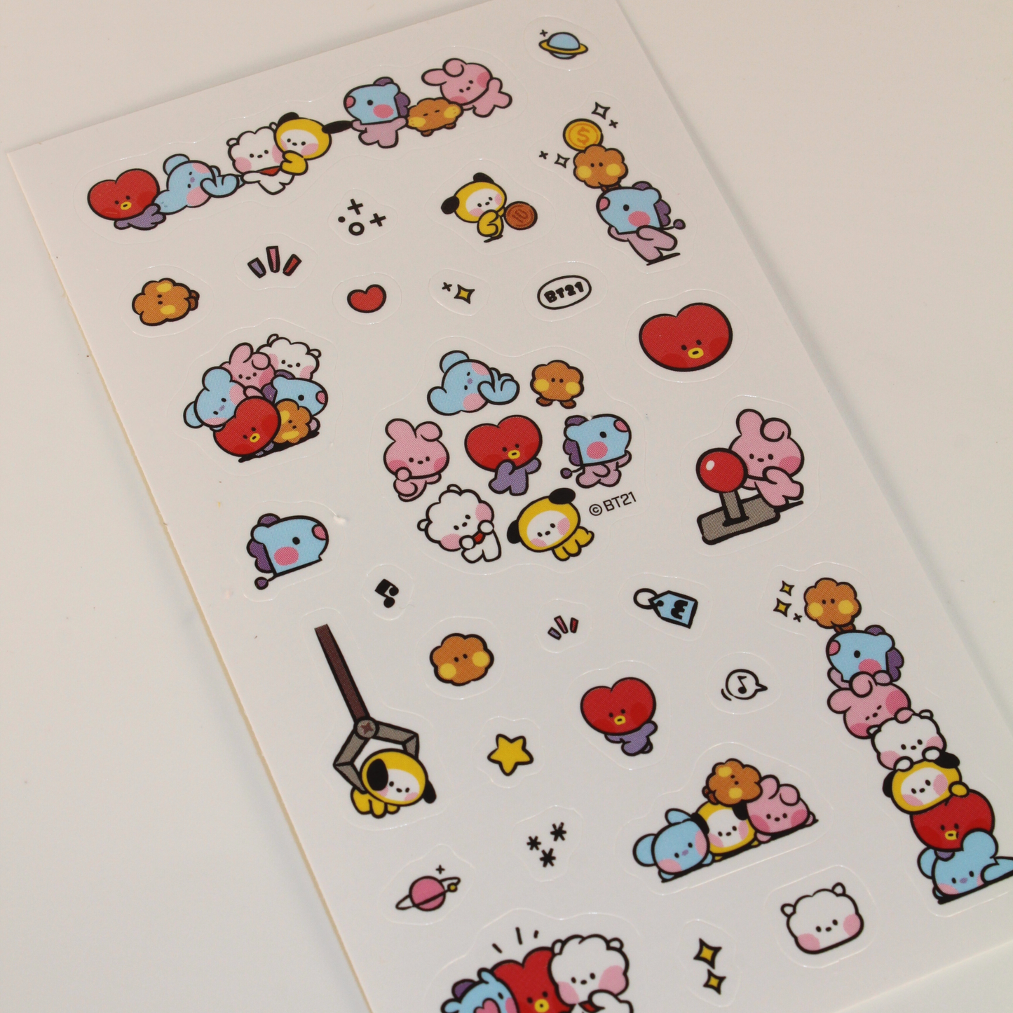 BT21 Monthly Planner with Sticker Pack