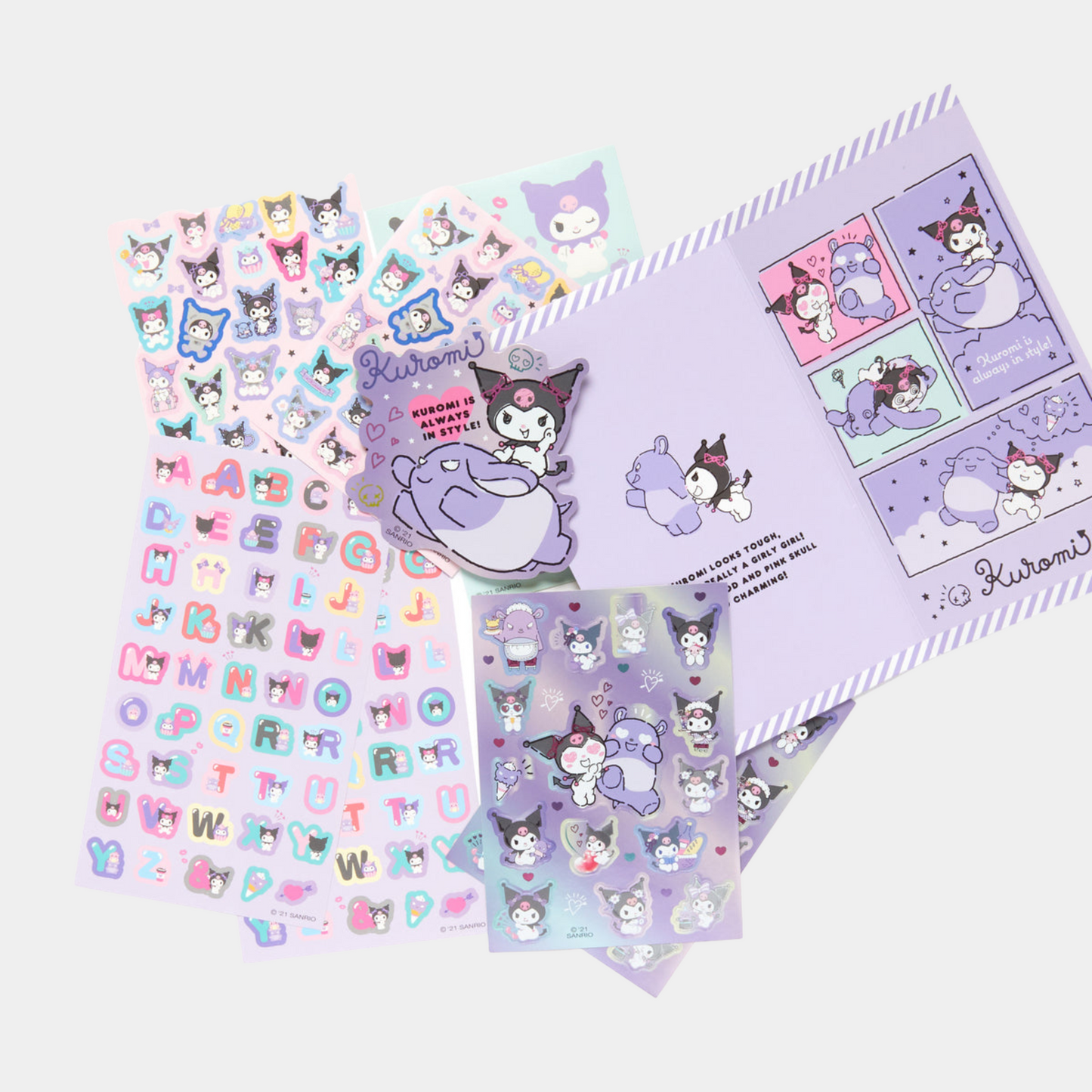 Kuromi Variety Sticker Set