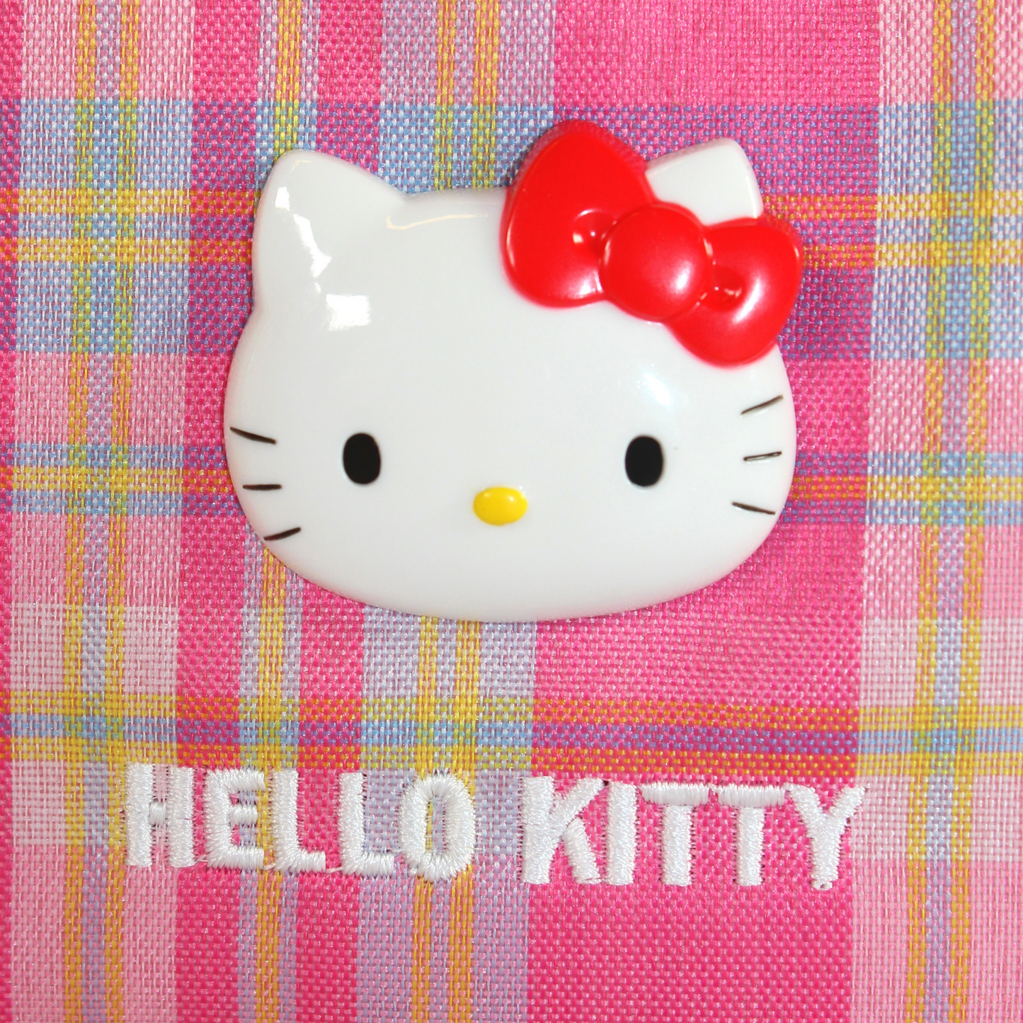 Hello Kitty Pink Plaid Backpack