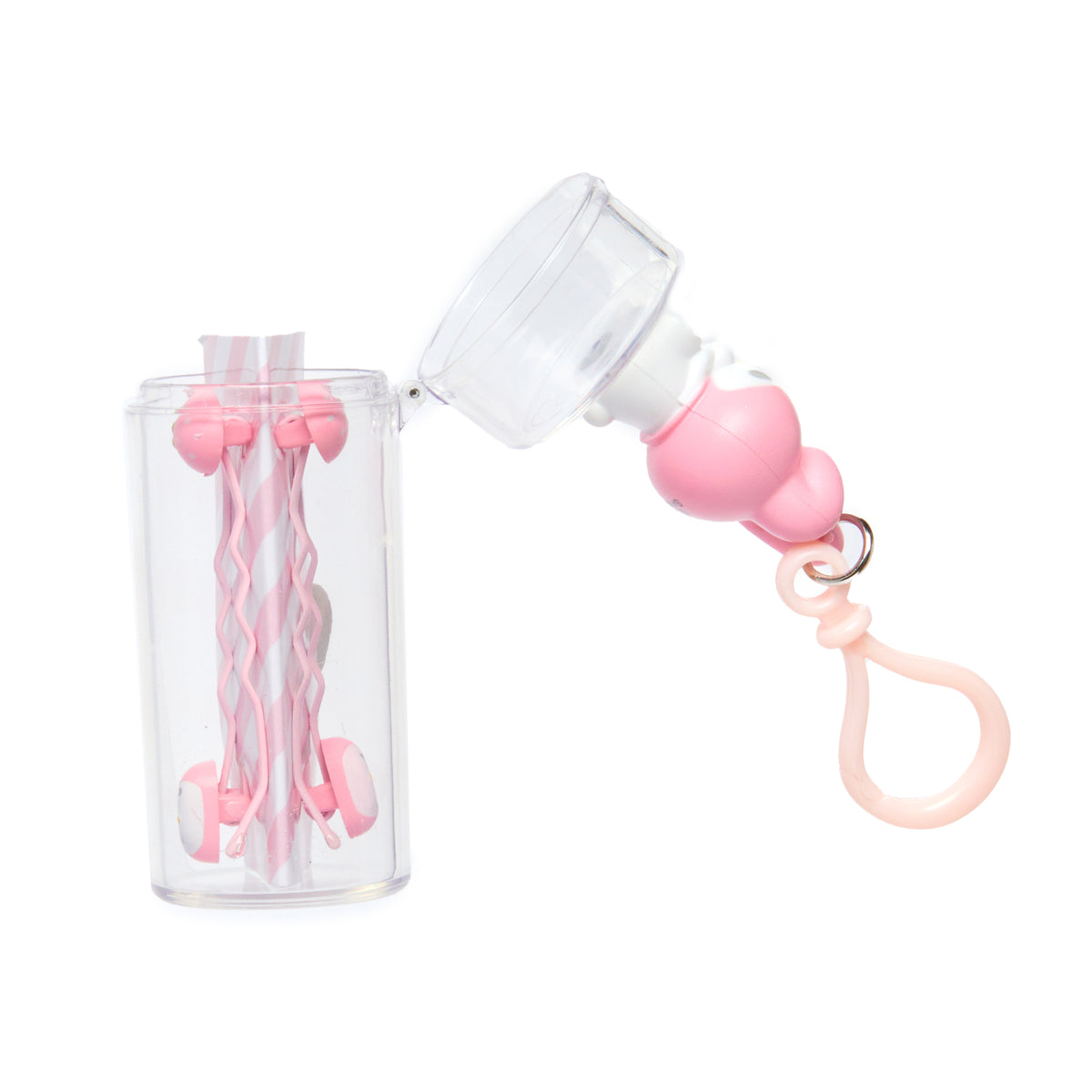 My Melody Hair Pins with a case