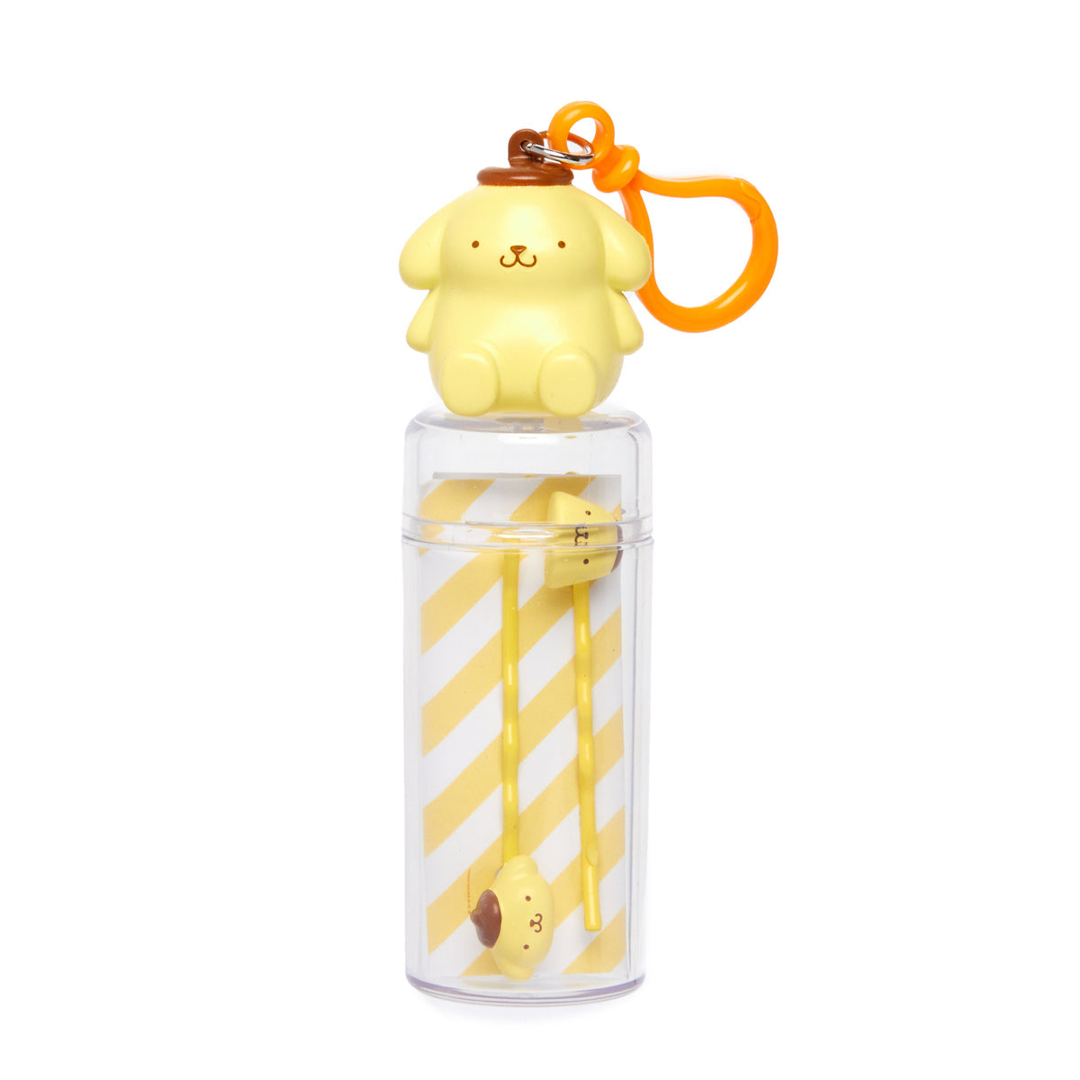 Pompompurin Hair Pins with a case