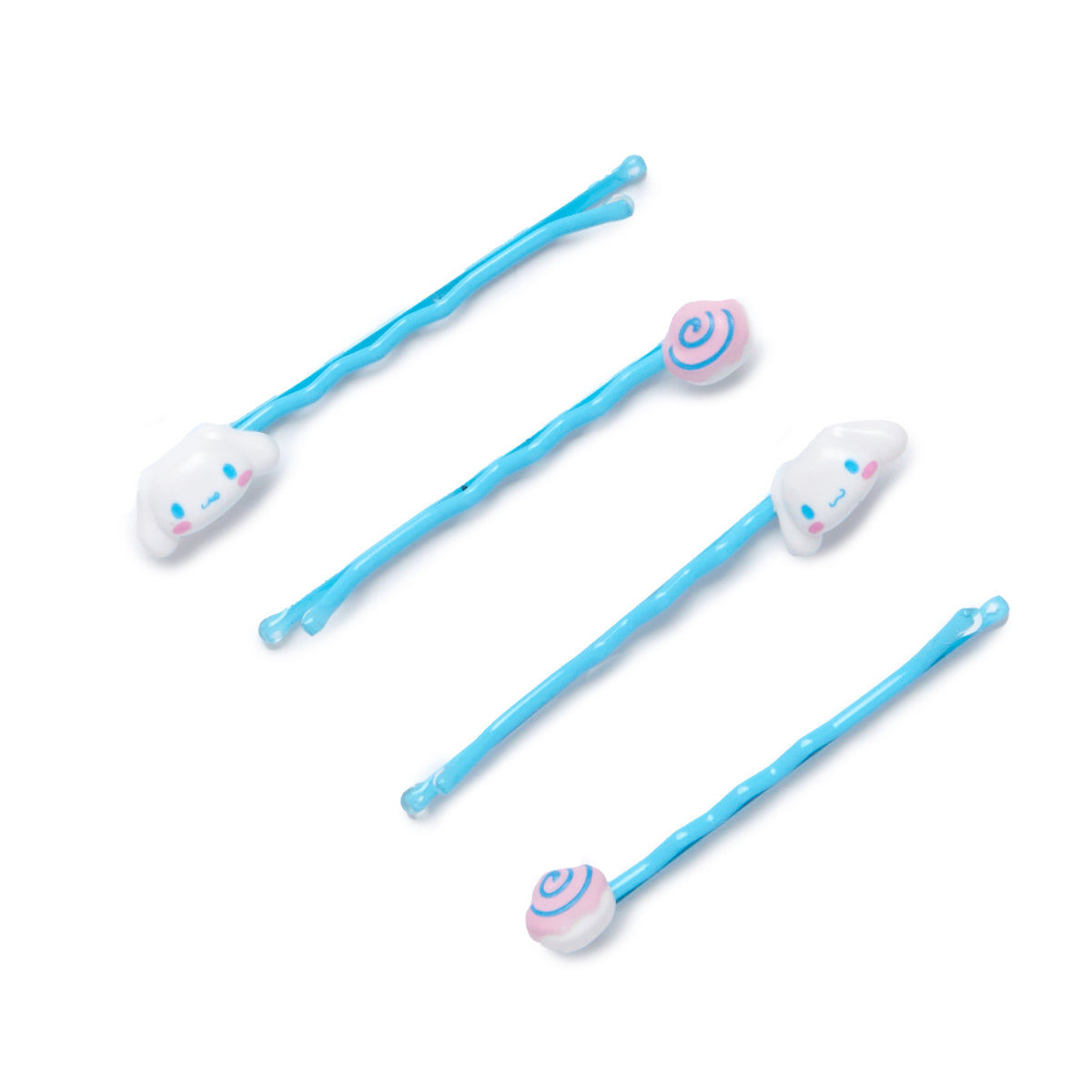 Cinnamoroll Hair Pins with a case