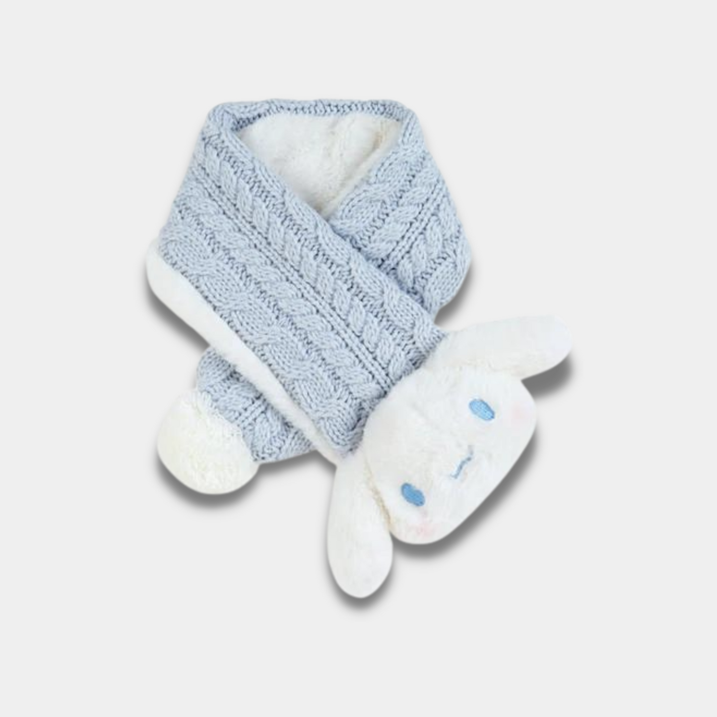 Cinnamoroll Knit Fuzzy Scarf