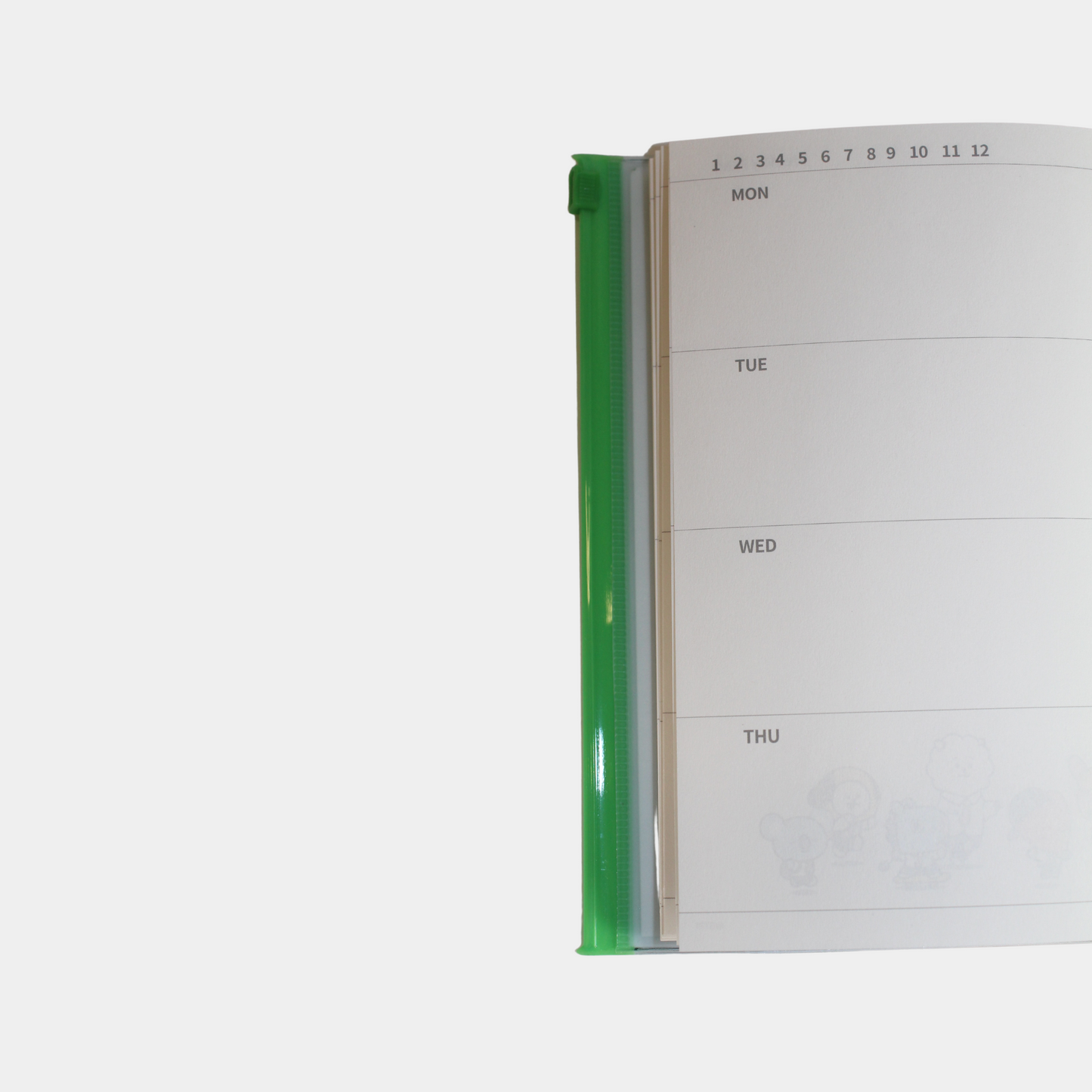 BT21 PVC COVER PLANNER