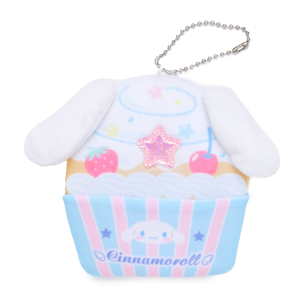 Cinnamoroll Cupcake Keychain