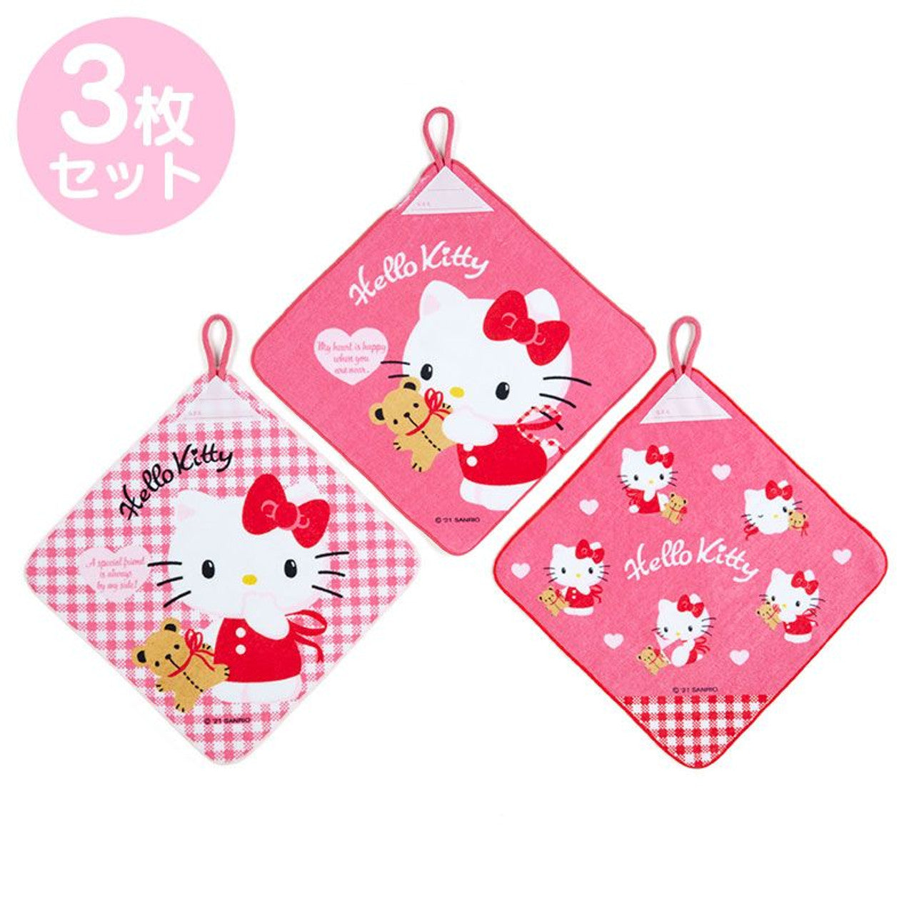 Sanrio Hand Towel with Loops KT