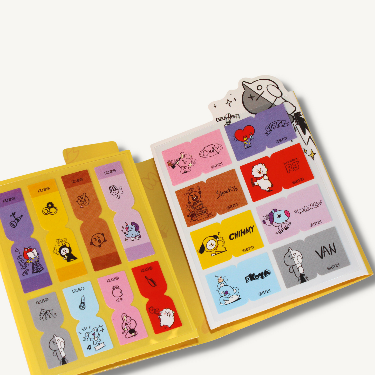 BT21 Sticky Notepad