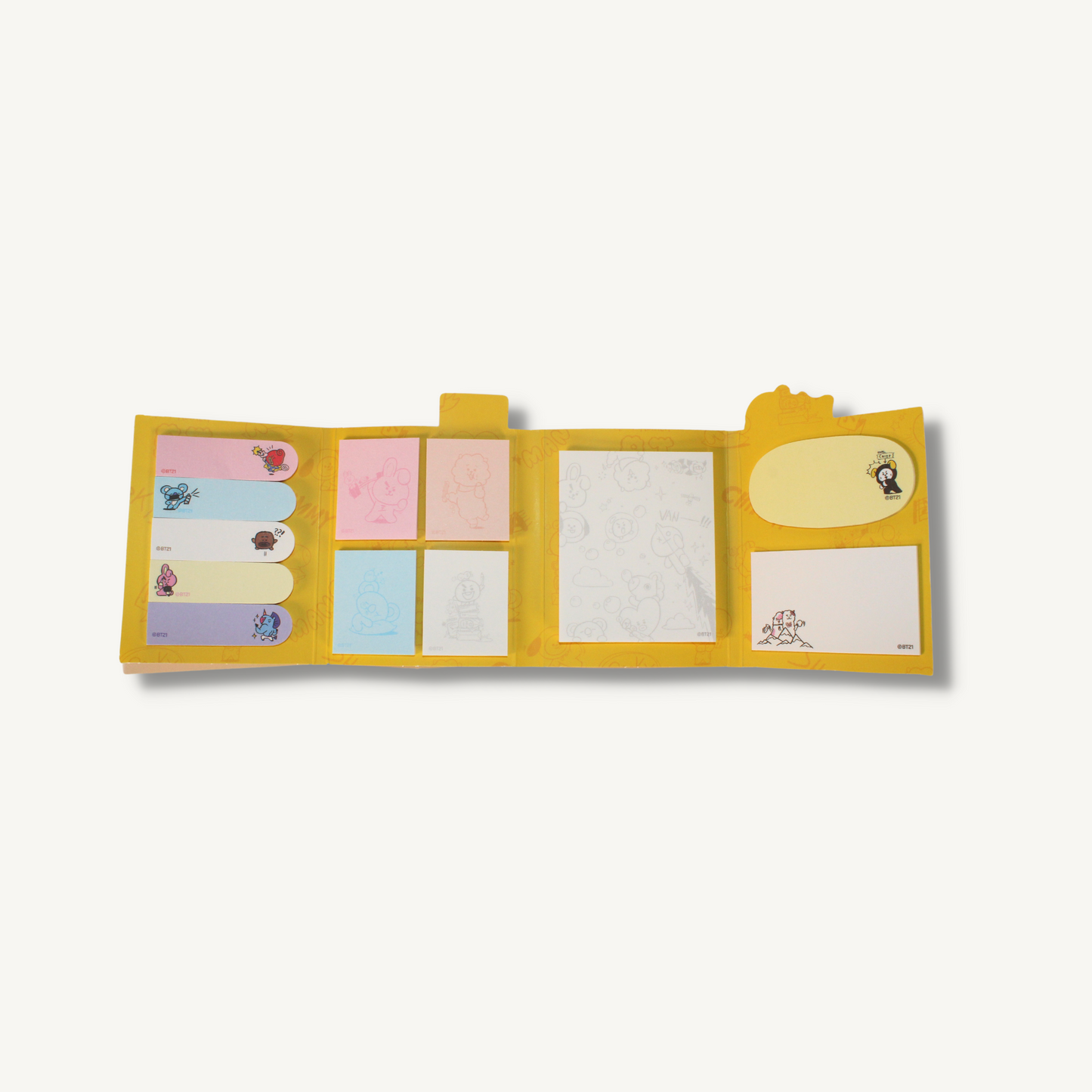 BT21 Sticky Notepad