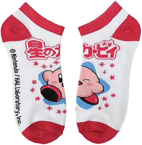 Kirby 5pack Ankle Socks