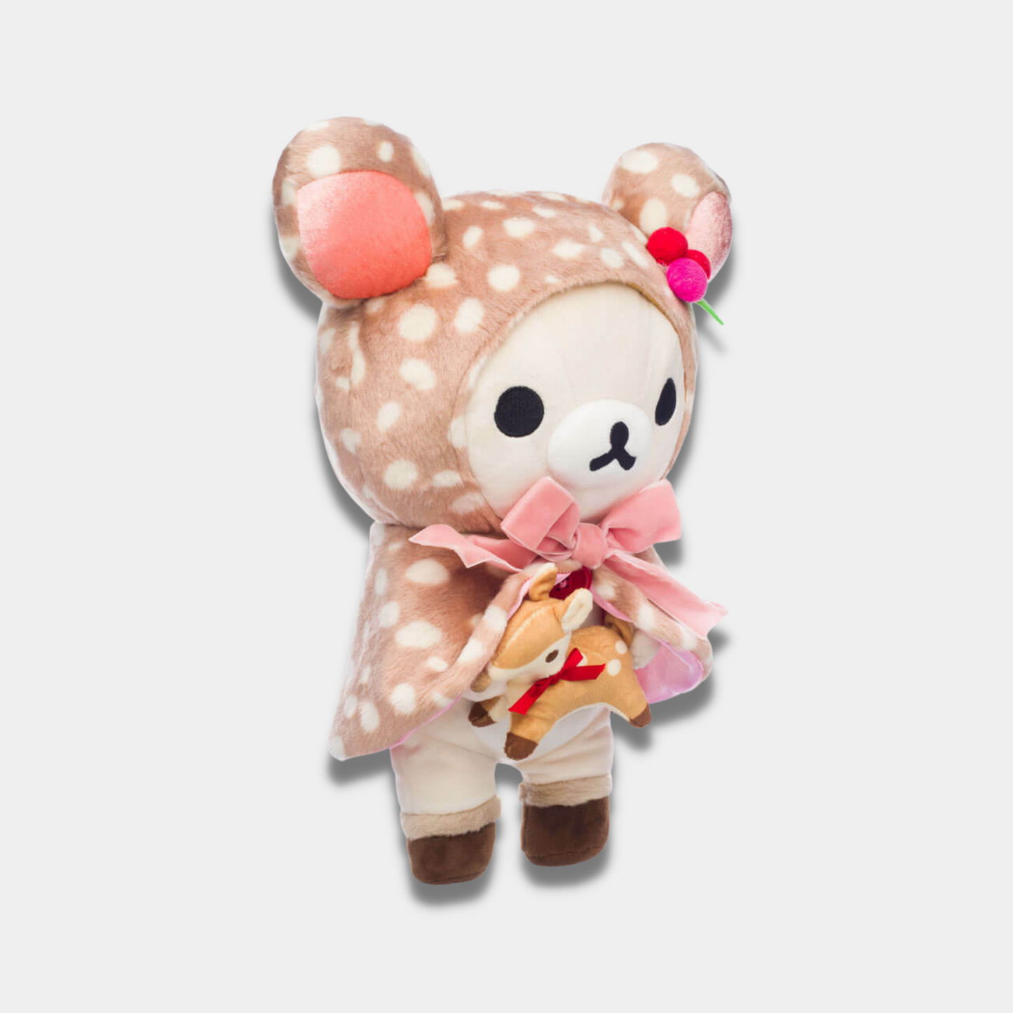 Korilakkuma Plush Holding a Fawn